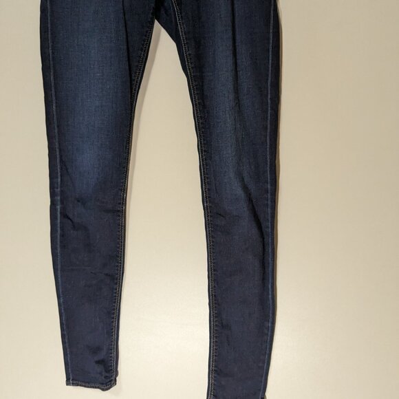 *3/$10* Topshop Moto Leigh Skinny Jeans Dark Wash Size 30 - Picture 3 of 8